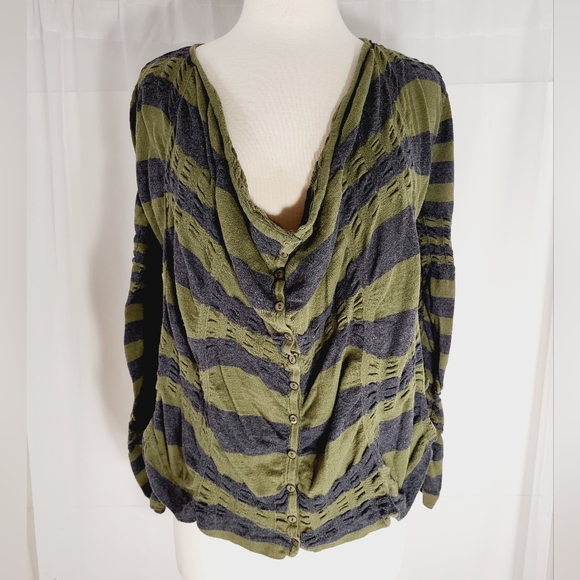 FREE PEOPLE Long Sleeve Top Small - Picture 1 of 11